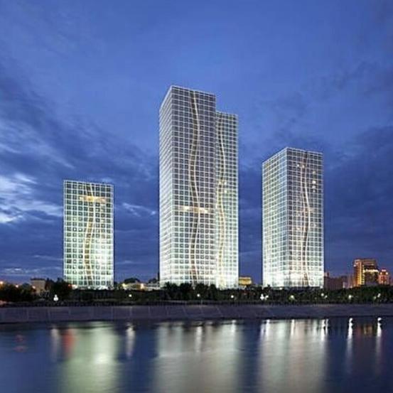 Апартаменты На Набережной 15 Этаж Astana Bagian luar foto